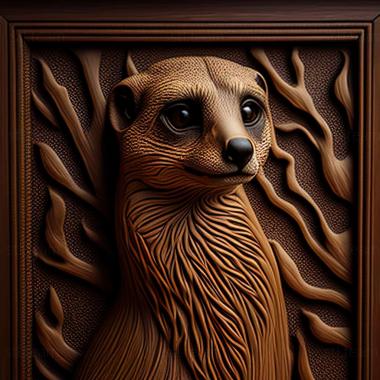 3D model Meerkat (STL)